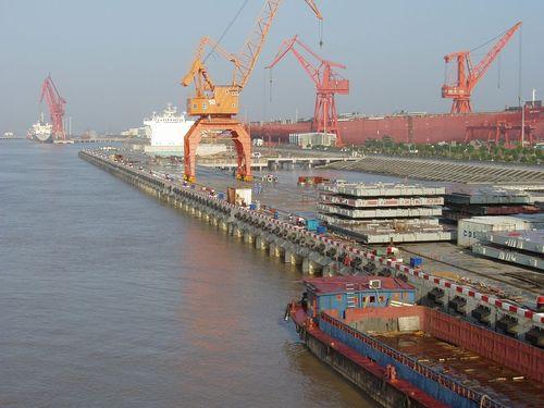 上海船厂崇明基地船体加工装焊车间